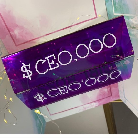 Desk name plate | personalized desk sign - Picture 3 of 4